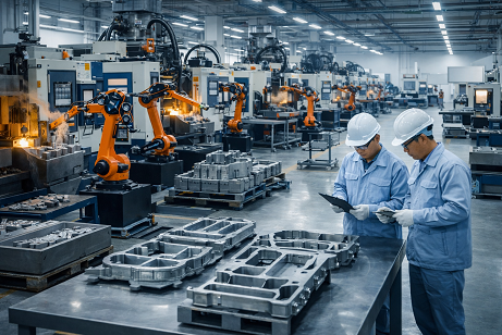 OEM Metal Casting Companies Vietnam Production Line